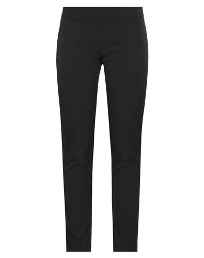 Siste's Woman Pants Black Size Xl Polyester, Elastane