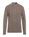 Hinnominate Man Sweater Dove Grey Size M Cotton, Acrylic