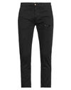 Grey Daniele Alessandrini Man Jeans Black Size 29 Cotton, Elastane