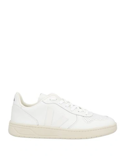 Veja Man Sneakers White Size 11 Soft Leather
