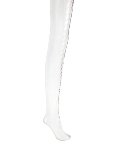 Wolford Woman Socks & Hosiery Ivory Size L Polyamide, Elastane In White