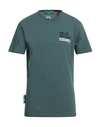 Dsquared2 Man T-shirt Deep Jade Size 3xl Cotton In Green