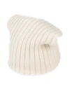 Aragona Woman Hat Ivory Size Onesize Cashmere In White
