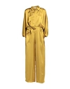 Berna Woman Jumpsuit Mustard Size L Polyester In Yellow