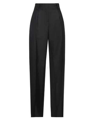 Ferragamo Woman Pants Black Size 6 Virgin Wool
