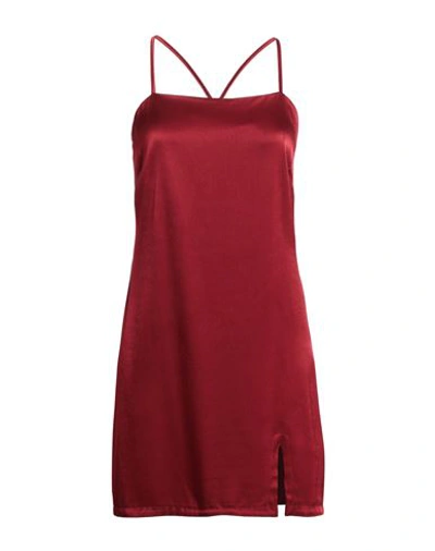 Vicolo Short Dresses In Red