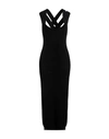 PATOU PATOU WOMAN MIDI DRESS BLACK SIZE L VIRGIN WOOL