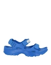 Suicoke Man Sandals Bright Blue Size 7 Rubber, Textile Fibers