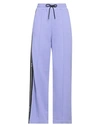 Msgm Woman Pants Lilac Size S Cotton In Purple