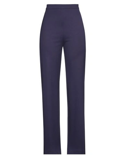 Imperial Woman Pants Purple Size M Polyester, Viscose, Elastane