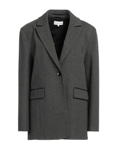 Patrizia Pepe Woman Blazer Black Size 8 Viscose, Polyamide, Elastane