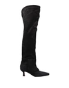 By A. Woman Knee Boots Black Size 6 Soft Leather