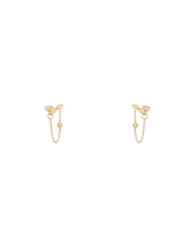 Other Stories &  Woman Earrings Gold Size - Recycled Brass, Cubic Zirconia