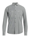 Aspesi Man Shirt Grey Size S Cotton
