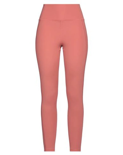 Girlfriend Collective Woman Leggings Salmon Pink Size M Recycled Polyester, Elastane In Pink