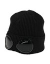 C.p. Company C. P. Company Man Hat Black Size Onesize Cotton