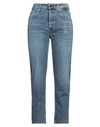 Replay Woman Jeans Blue Size 30 Cotton, Elastane In Blue