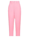 Ottod'ame Woman Pants Pink Size 6 Polyester, Elastane