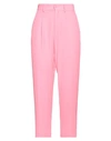 Ottod'ame Woman Pants Pink Size 2 Polyester, Elastane