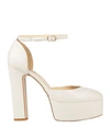 Islo Isabella Lorusso Woman Pumps White Size 11 Soft Leather
