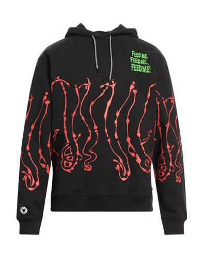 Octopus Man Sweatshirt Black Size Xl Cotton