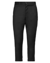 Imperial Man Pants Black Size 26 Polyester, Viscose, Elastane