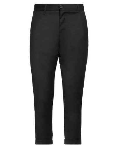 Imperial Man Pants Black Size 26 Polyester, Viscose, Elastane