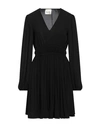 Kate By Laltramoda Woman Short Dress Black Size 6 Polyester In Black