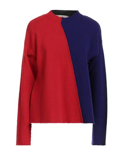 Jucca Woman Sweater Red Size L Virgin Wool In Red