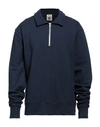 Deus Ex Machina Man Sweatshirt Navy Blue Size 3xl Cotton In Navy Blue