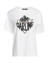 Seventy Sergio Tegon Woman T-shirt White Size 14 Cotton In White