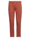 Michael Coal Man Pants Brick Red Size 31 Cotton, Elastane