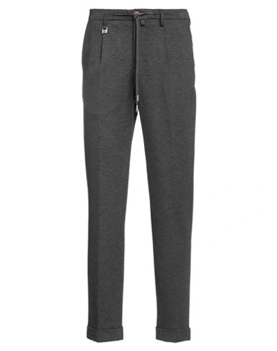Barbati Man Pants Steel Grey Size 28 Viscose, Polyamide, Elastane