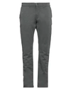 Grey Daniele Alessandrini Man Pants Lead Size 38 Cotton, Elastane