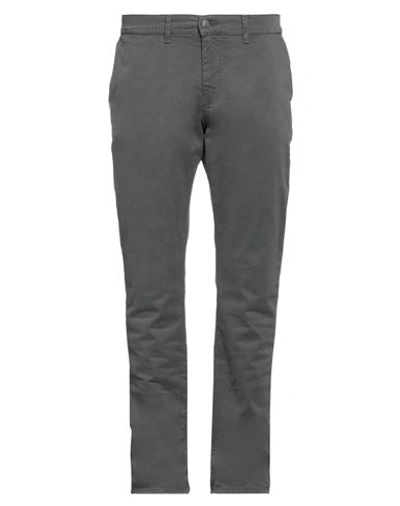 Grey Daniele Alessandrini Man Pants Lead Size 38 Cotton, Elastane In Grey