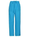 Haider Ackermann Woman Pants Azure Size 4 Rayon, Silk In Blue