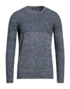 Drumohr Man Sweater Blue Size 44 Lambswool