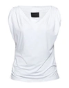Rrd Woman T-shirt White Size 6 Polyamide, Elastane