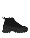 Diemme Woman Ankle Boots Black Size 11 Soft Leather In Black