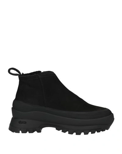 Diemme Woman Ankle Boots Black Size 11 Soft Leather