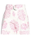True Royal Woman Shorts & Bermuda Shorts White Size 4 Viscose, Elastane In White