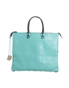 Gabs Woman Handbag Turquoise Size - Calfskin In Blue
