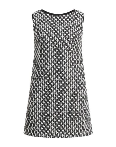 Spago Donna Woman Mini Dress Black Size 6 Polyester, Elastane