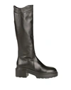 POMME D'OR POMME D'OR WOMAN BOOT BLACK SIZE 7 SOFT LEATHER
