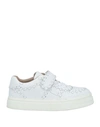 Chloé Woman Sneakers White Size 8 Soft Leather In White