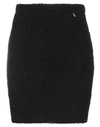 Patrizia Pepe Woman Mini Skirt Black Size 0 Acrylic, Wool, Polyamide