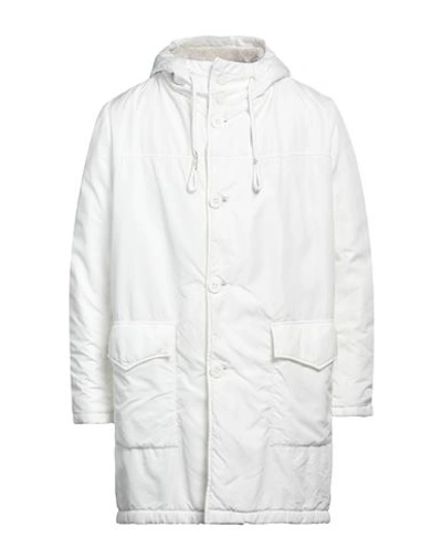 Cooperativa Pescatori Posillipo Man Jacket White Size M Polyester