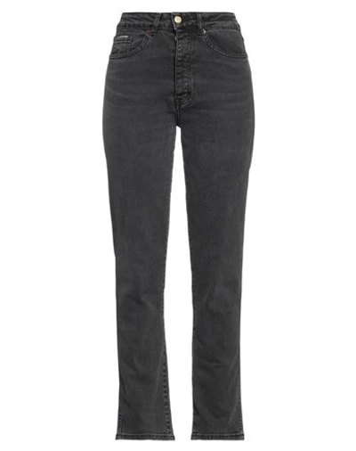 Eytys Woman Jeans Lead Size 28w-32l Cotton, Elastane In Grey