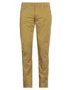 Siviglia Man Pants Sage Green Size 34 Cotton, Elastane