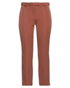 Compagnia Italiana Woman Pants Camel Size 4 Polyester, Elastane In Beige